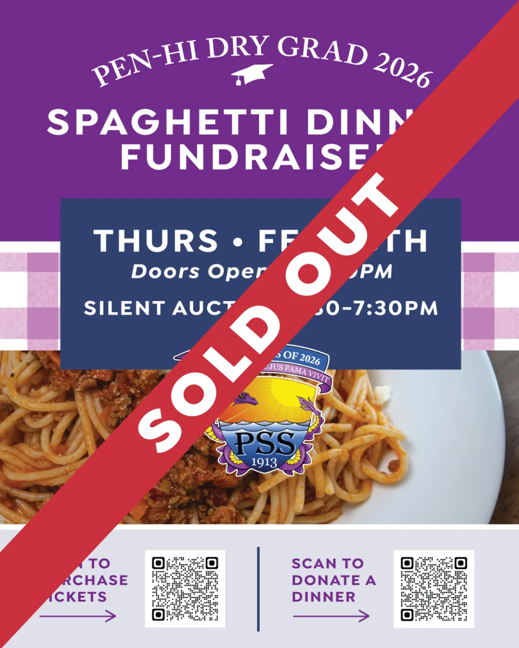 Spaghetti DinnerSold Out